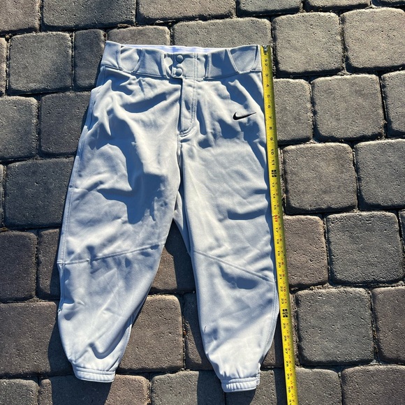 New Nike Vapor Select Knicker High Gray Baseball Pants Men’s Sz Small BQ6432-052 - Picture 5 of 6